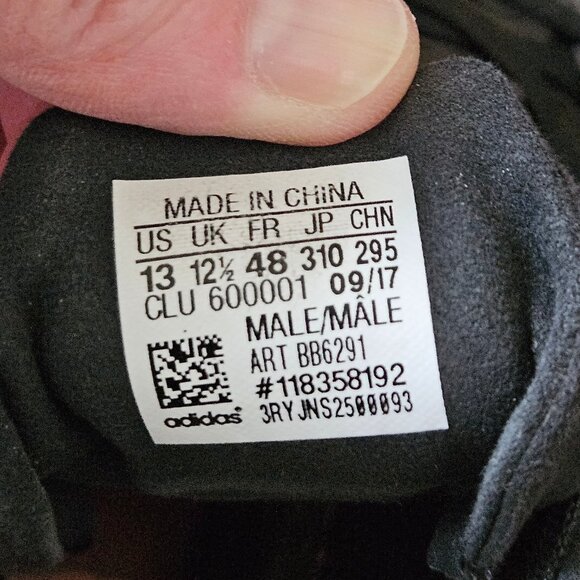 Adidas Men's PureBoost Knit Running Shoes, Gray, Sz 13 - Picture 16 of 16